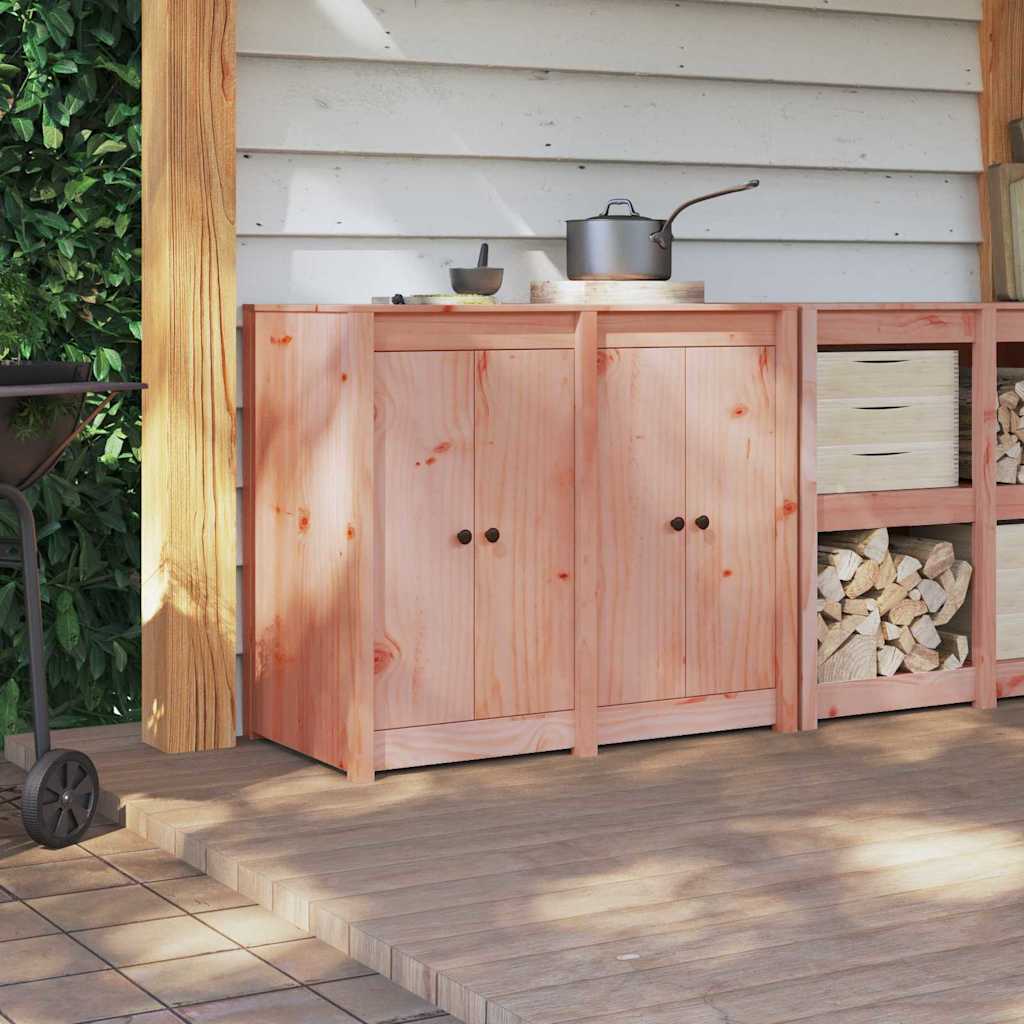 Kjøkkendør MEPPEL 2 pcs Brun 50 x 9 x 82 cm heltre douglasgran