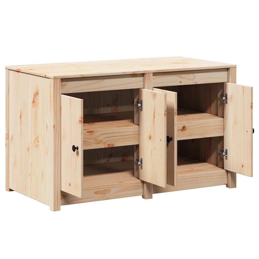 Kjøkkenskap med hylle Brun 106 x 55 x 64 cm Massivt furutre
