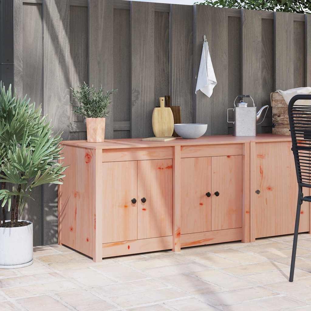 Kjøkkenskap MEPPEL Brun Eik 106 x 55 x 64 cm Massivt furutre