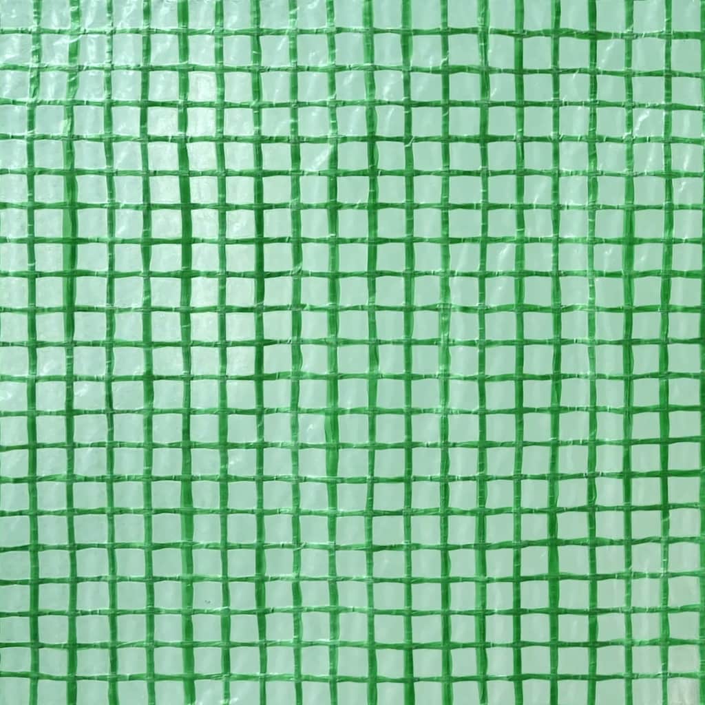 Drivhus med tak grønn 200 x 200 x 300 cm Stål