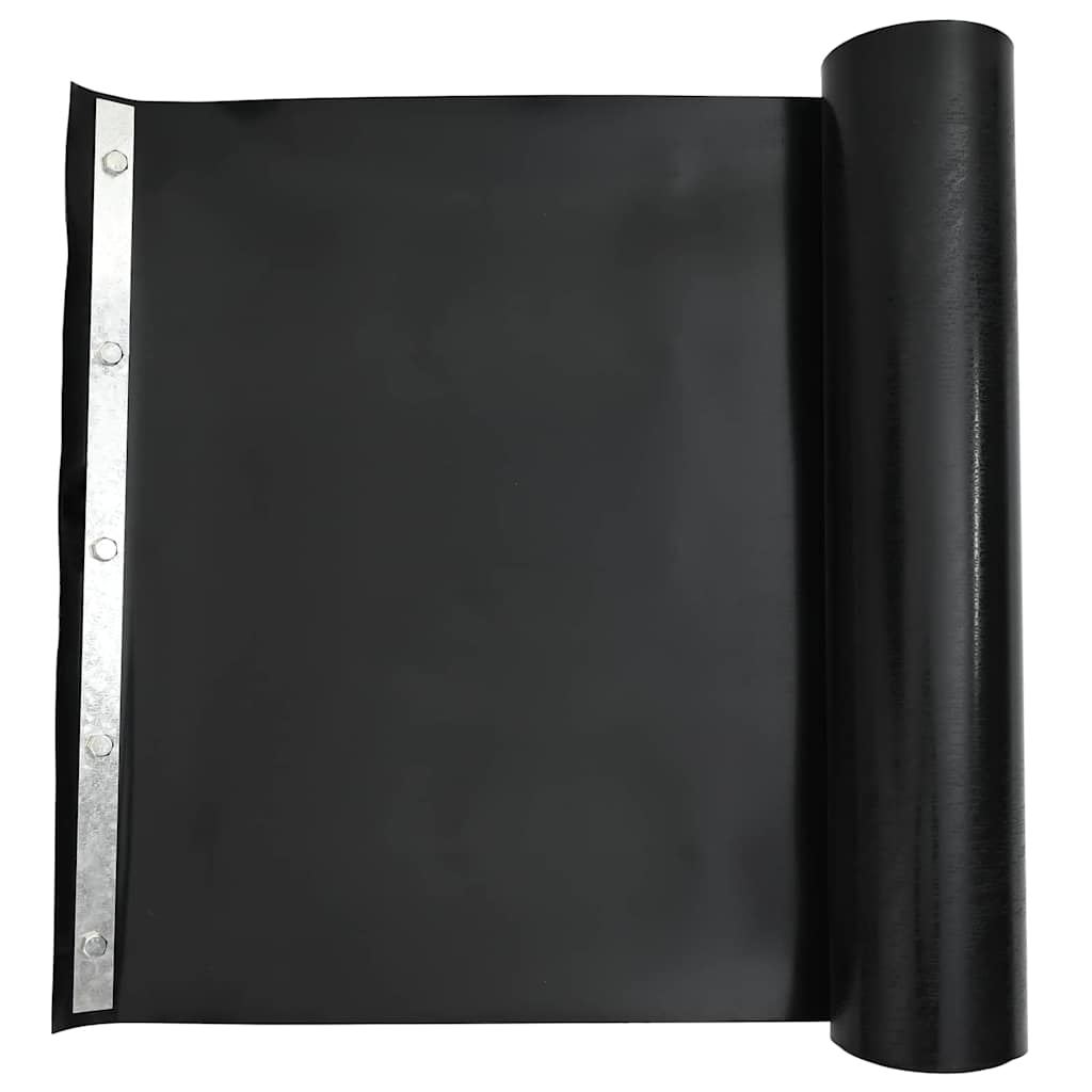 Rotbarriere Svart 0,7 x 5 m Polyethylen