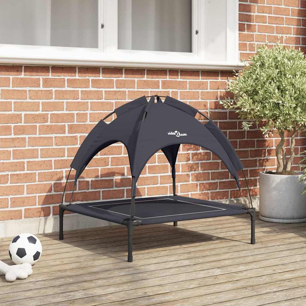 Hundeseng Svart 71 x 64 x 71 cm Stål