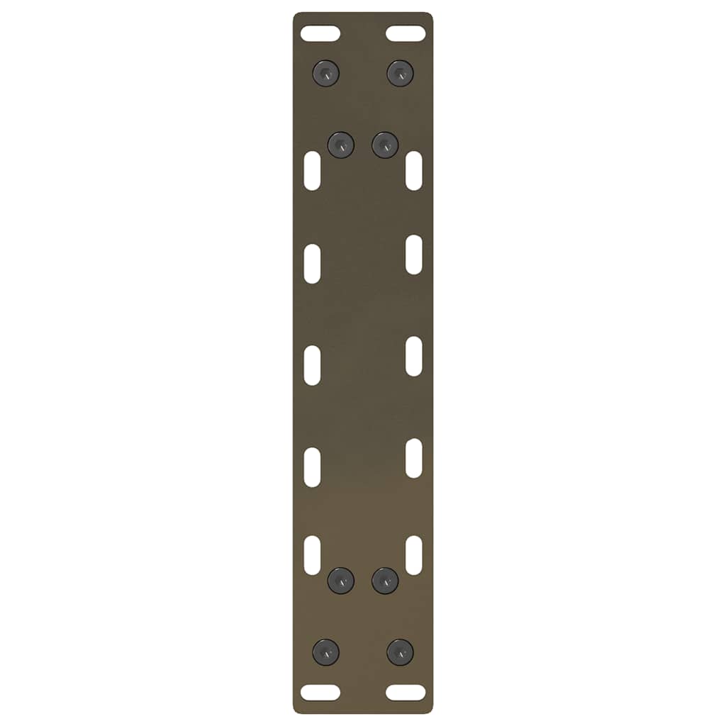 Salongbordben naturstål 2 stk 40x(30-31) cm stål