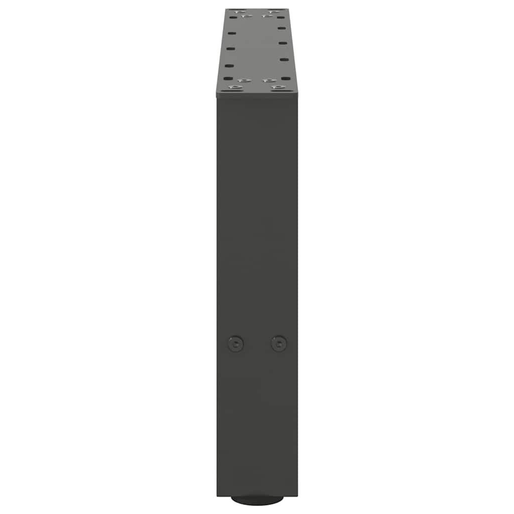 Salongbordben antrasitt 2 stk 50x(30-31) cm stål