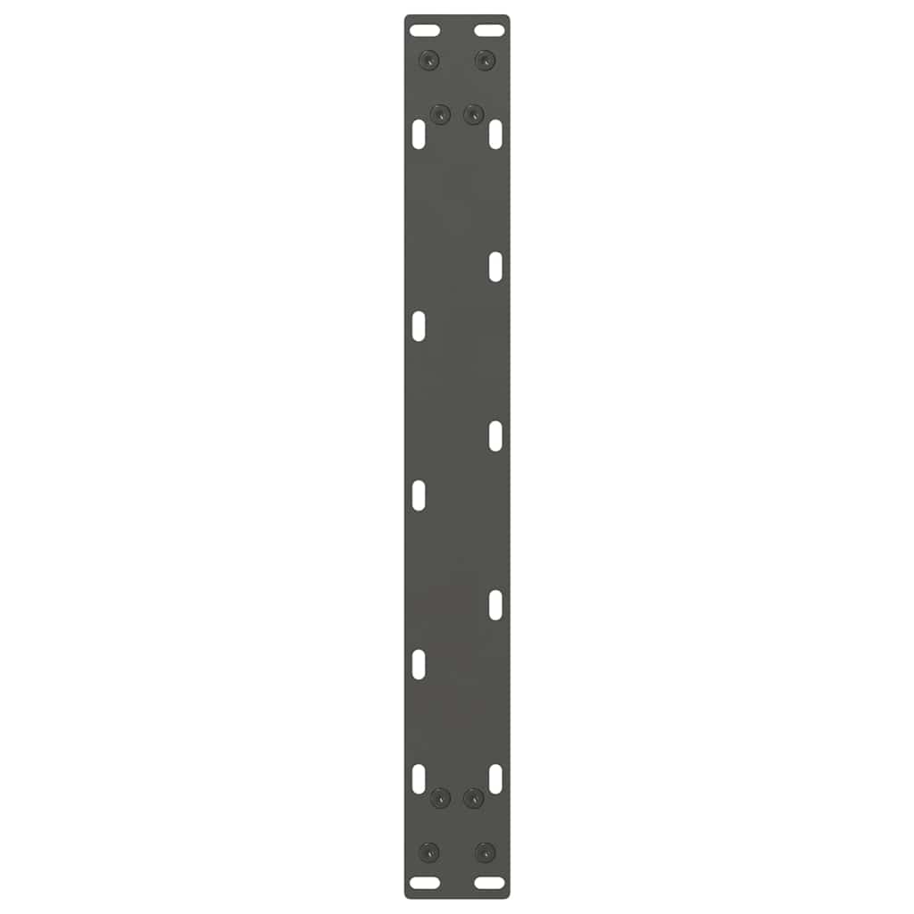 Salongbordben antrasitt 2 stk 50x(30-31) cm stål