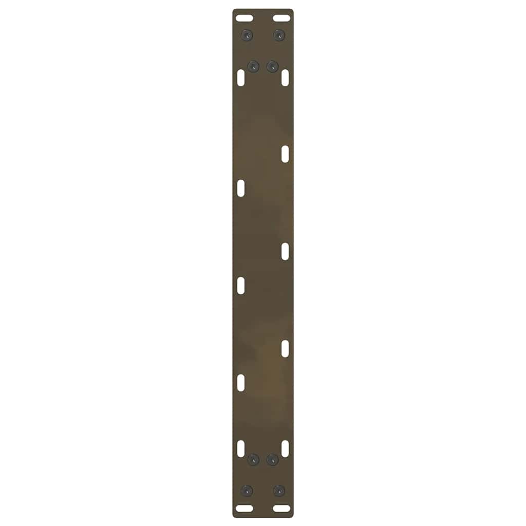 Salongbordben naturstål 2 stk 50x(42-43) cm stål