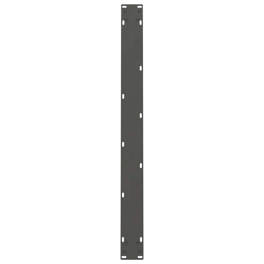 Spisebordben antrasitt 2 stk 90 x (72-73) cm stål