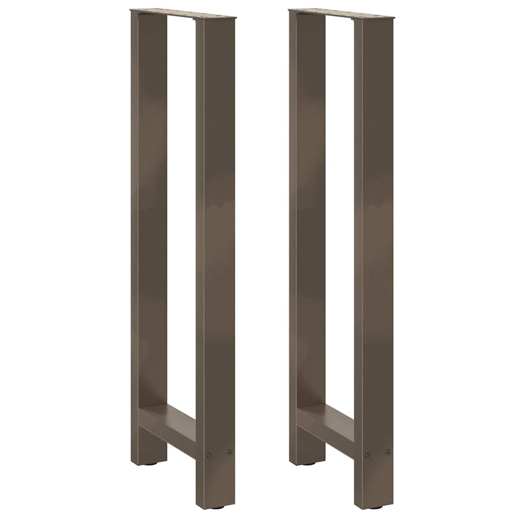 Barbordben naturstål 2 stk 50x(110-111) cm stål