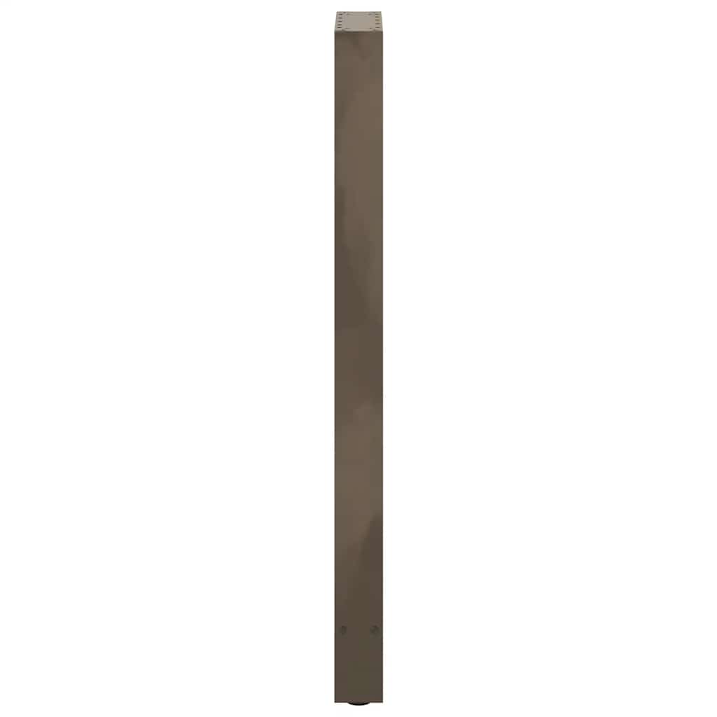 Barbordben naturstål 2 stk 50x(110-111) cm stål