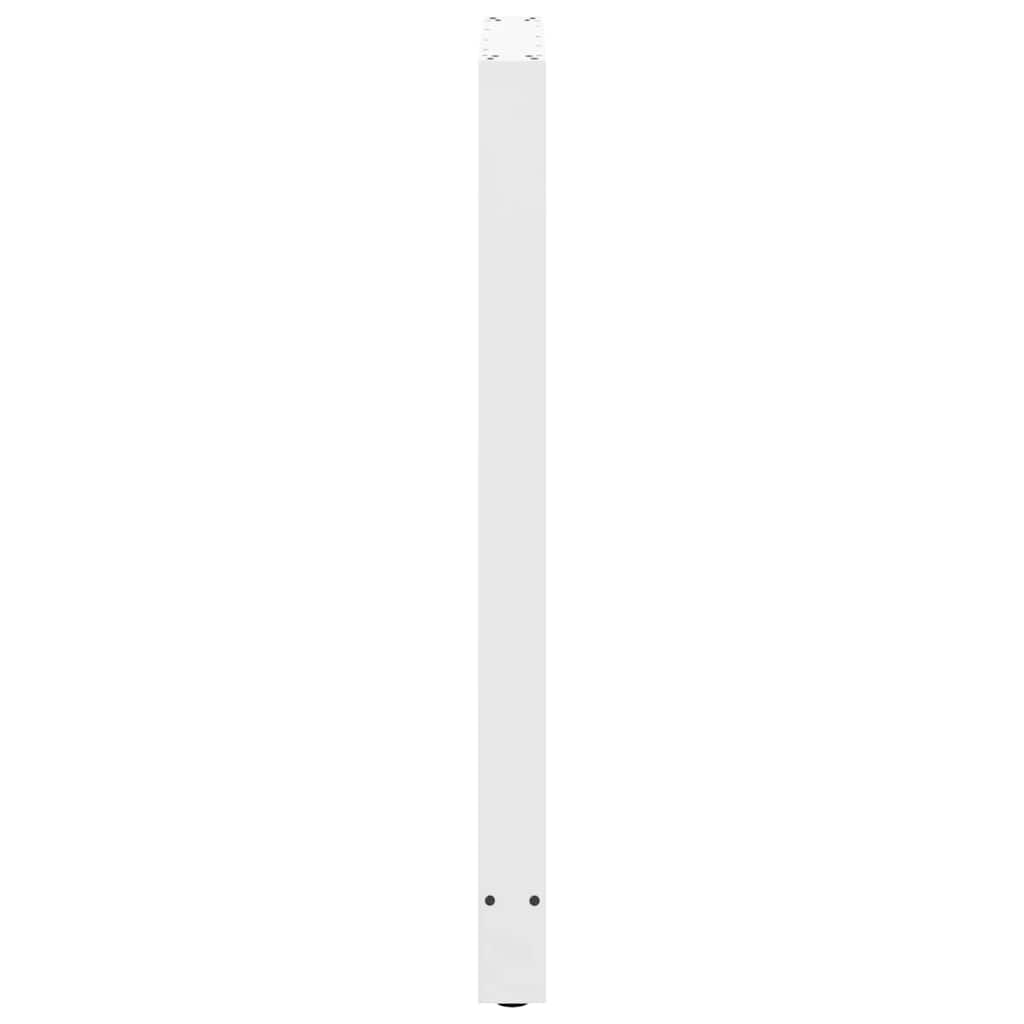 Barbordben hvite 2 stk 60x(110-111) cm stål