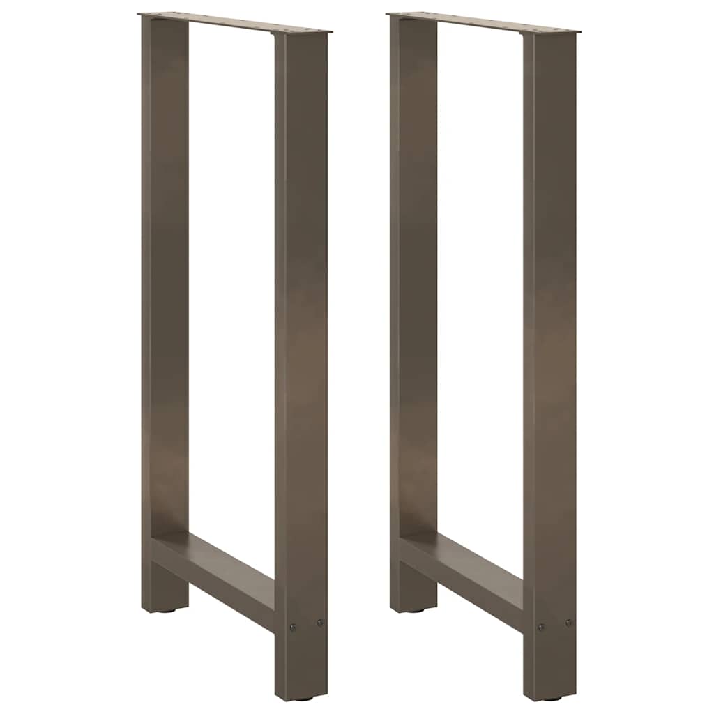Barbordben naturstål 2 stk 60x(110-111) cm stål