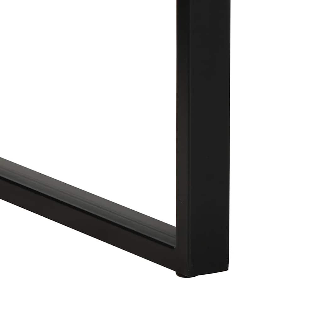 Skrivebord 100x50x75 cm grovt heltre mangotre vidaXL