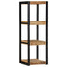 Vegghylle 35x35x100 cm grovt heltre mangotre