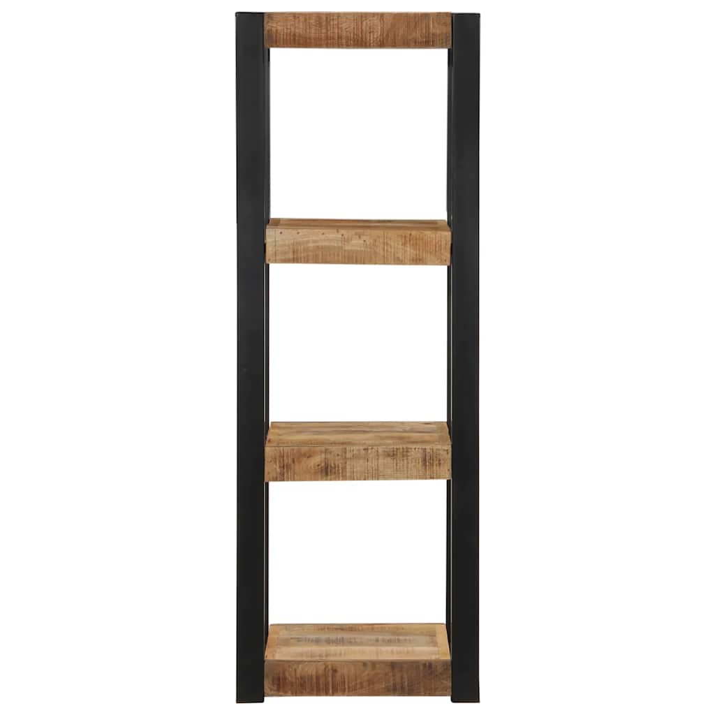 Vegghylle 35x35x100 cm grovt heltre mangotre