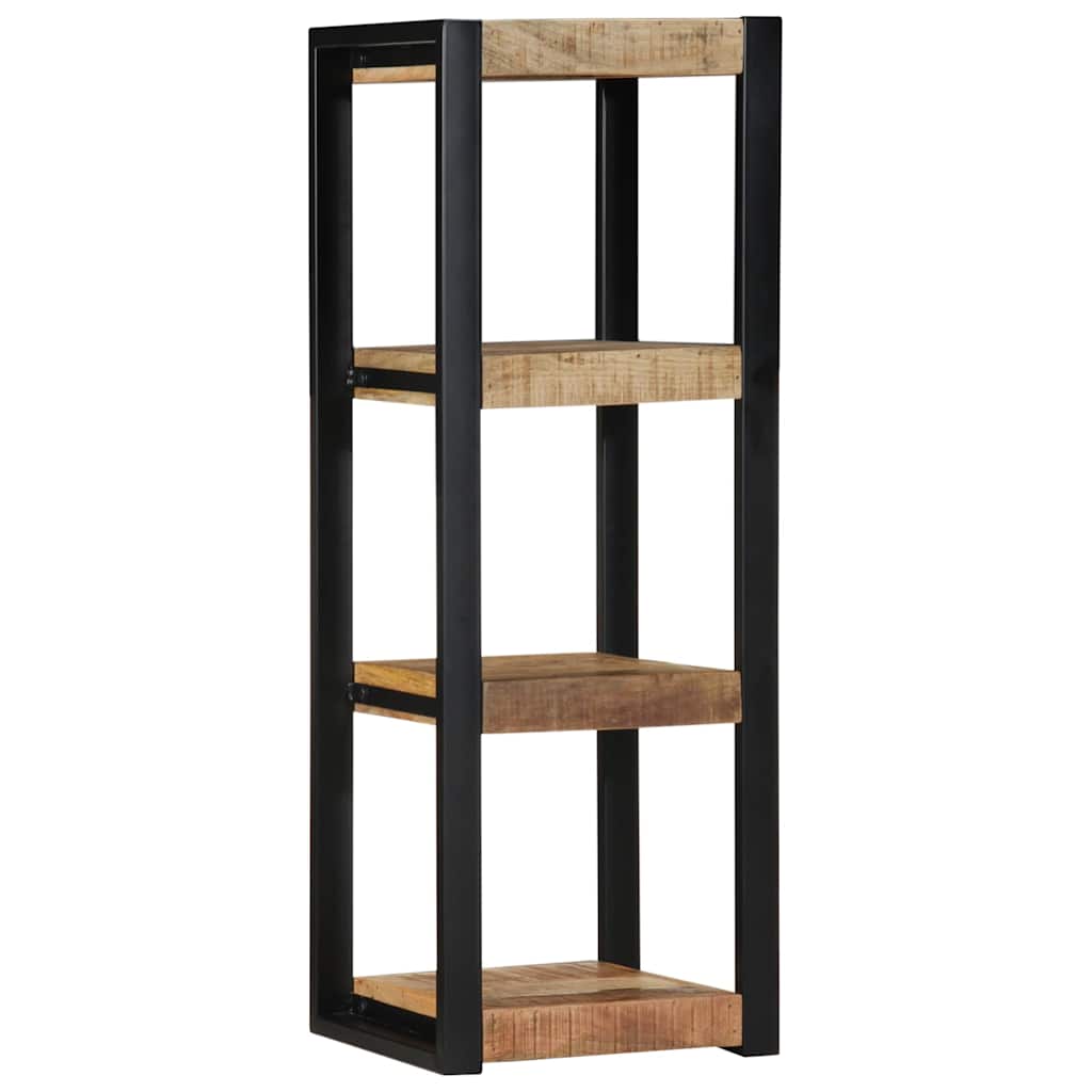 Vegghylle 35x35x100 cm grovt heltre mangotre