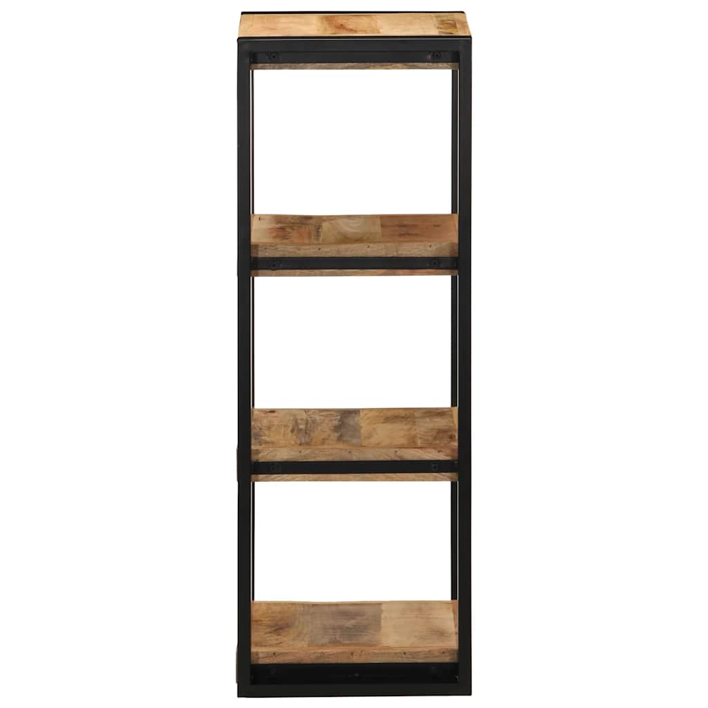 Vegghylle 35x35x100 cm grovt heltre mangotre