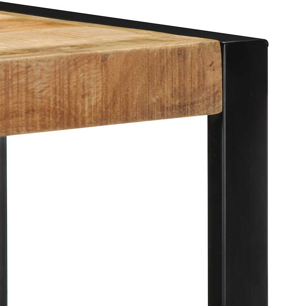 Vegghylle 35x35x100 cm grovt heltre mangotre