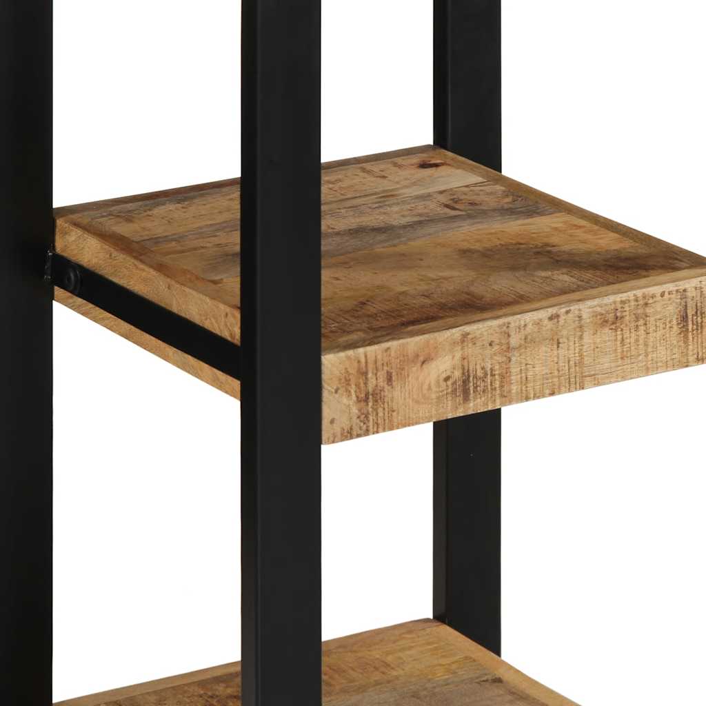 Vegghylle 35x35x100 cm grovt heltre mangotre