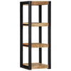 Vegghylle 35x35x100 cm grovt heltre mangotre