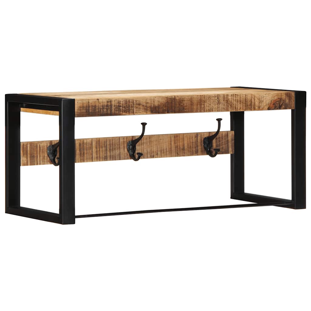 Knaggrekke 80x35x35 cm heltre grovt mangotre