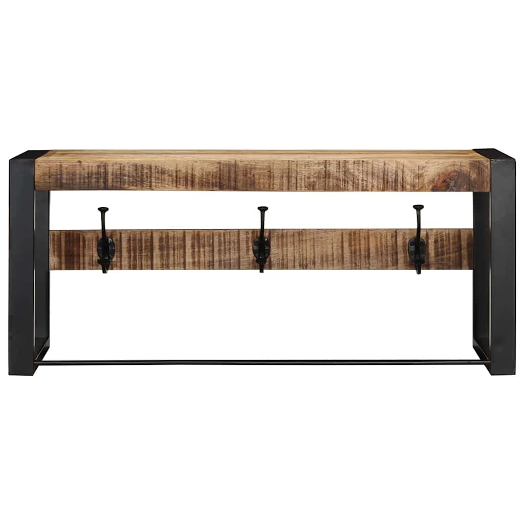 Knaggrekke 80x35x35 cm heltre grovt mangotre