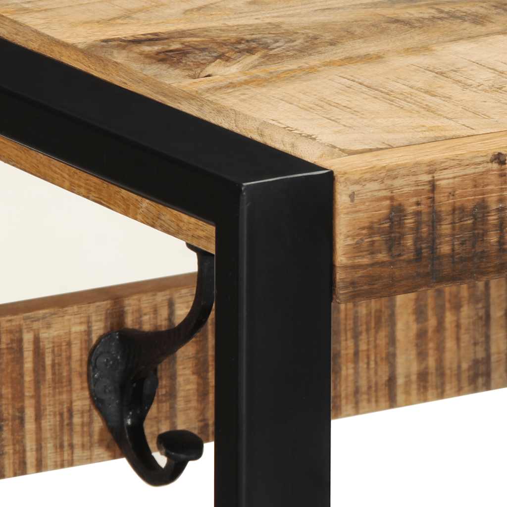 Knaggrekke 80x35x35 cm heltre grovt mangotre