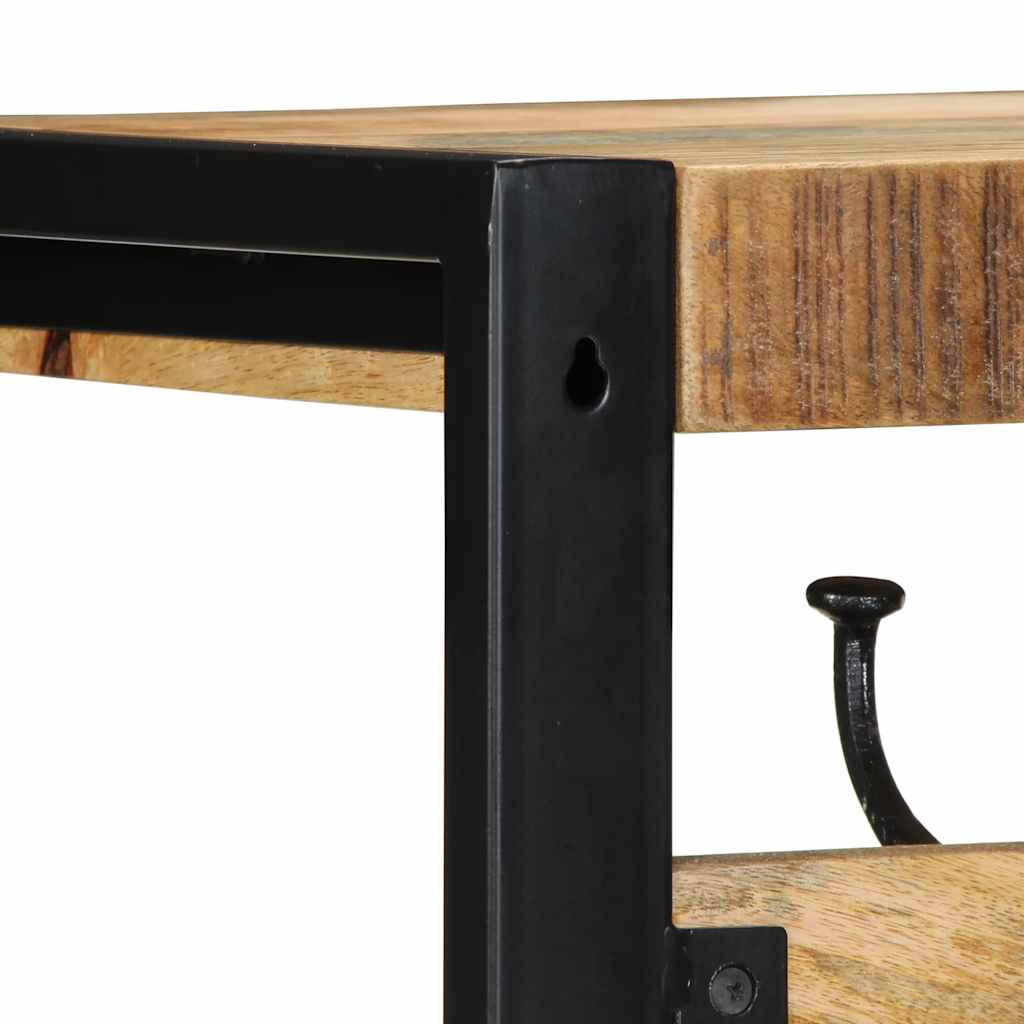 Knaggrekke 80x35x35 cm heltre grovt mangotre
