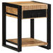 Sidebord 40x40x50 cm grovt heltre mango