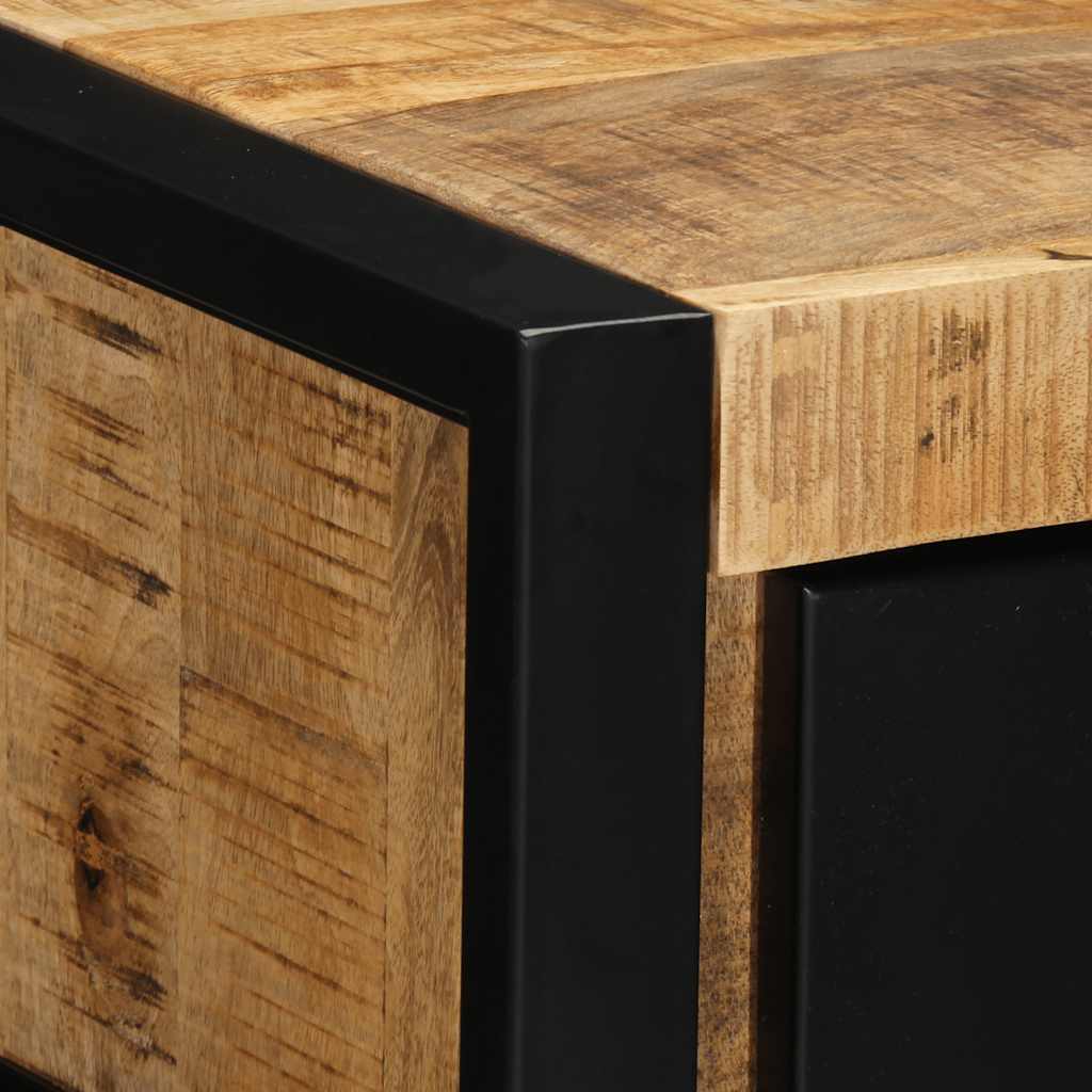Nattbord 40x35x25 cm grovt heltre mangotre