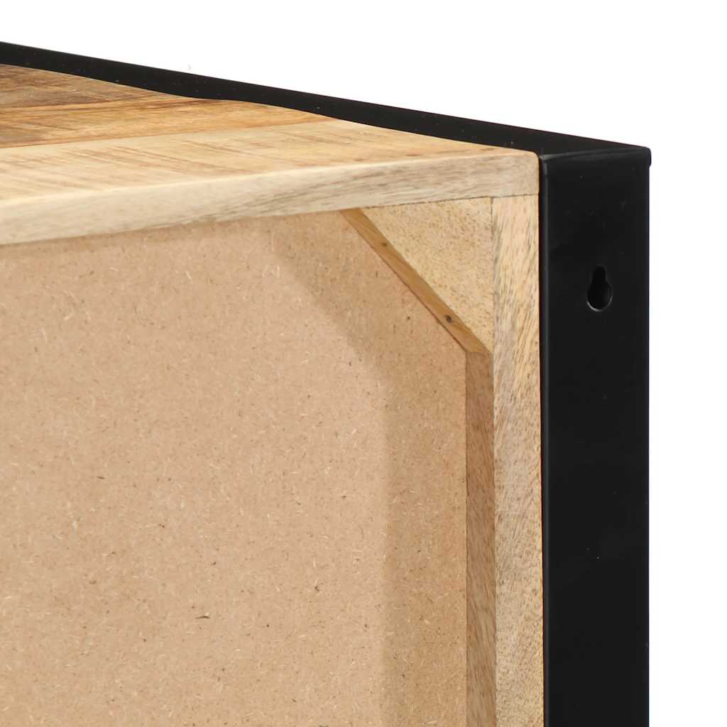 Nattbord 40x35x25 cm grovt heltre mangotre