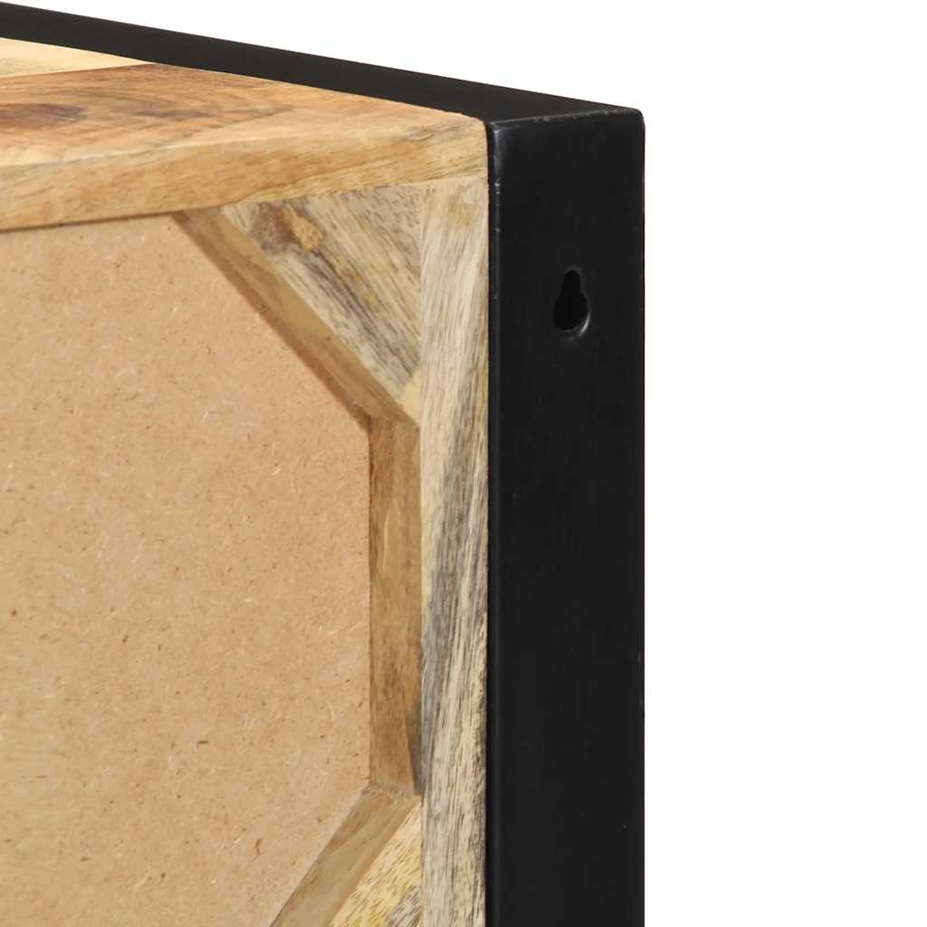 Nattbord 40x35x40 cm grovt heltre mangotre