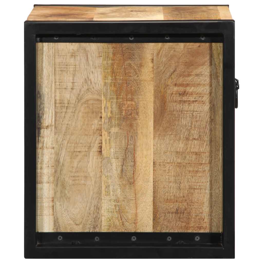 Nattskap 2 stk 40x35x40 cm grovt heltre mangotre