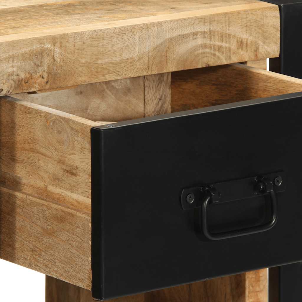 Nattskap 2 stk 40x35x40 cm grovt heltre mangotre