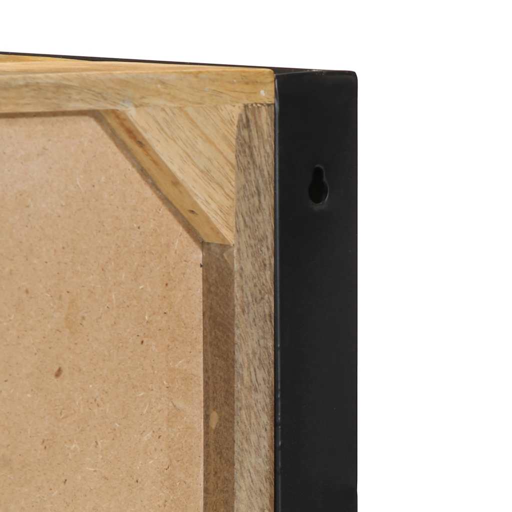 Nattbord 40x35x40 cm grovt heltre mangotre