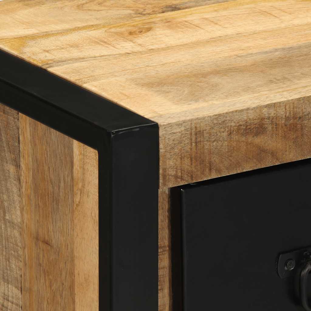 Nattskap 2 stk 40x35x40 cm grovt heltre mangotre