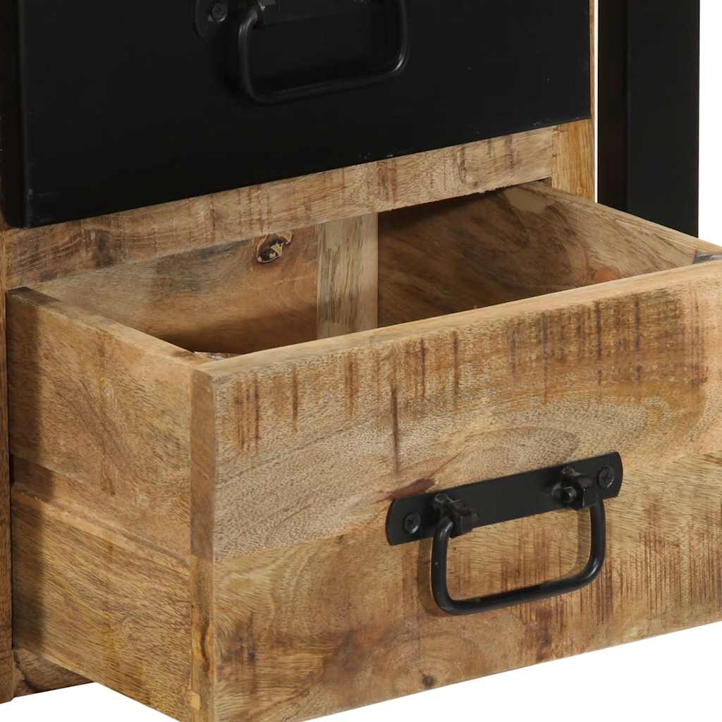 Nattskap 2 stk 40x35x40 cm grovt heltre mangotre