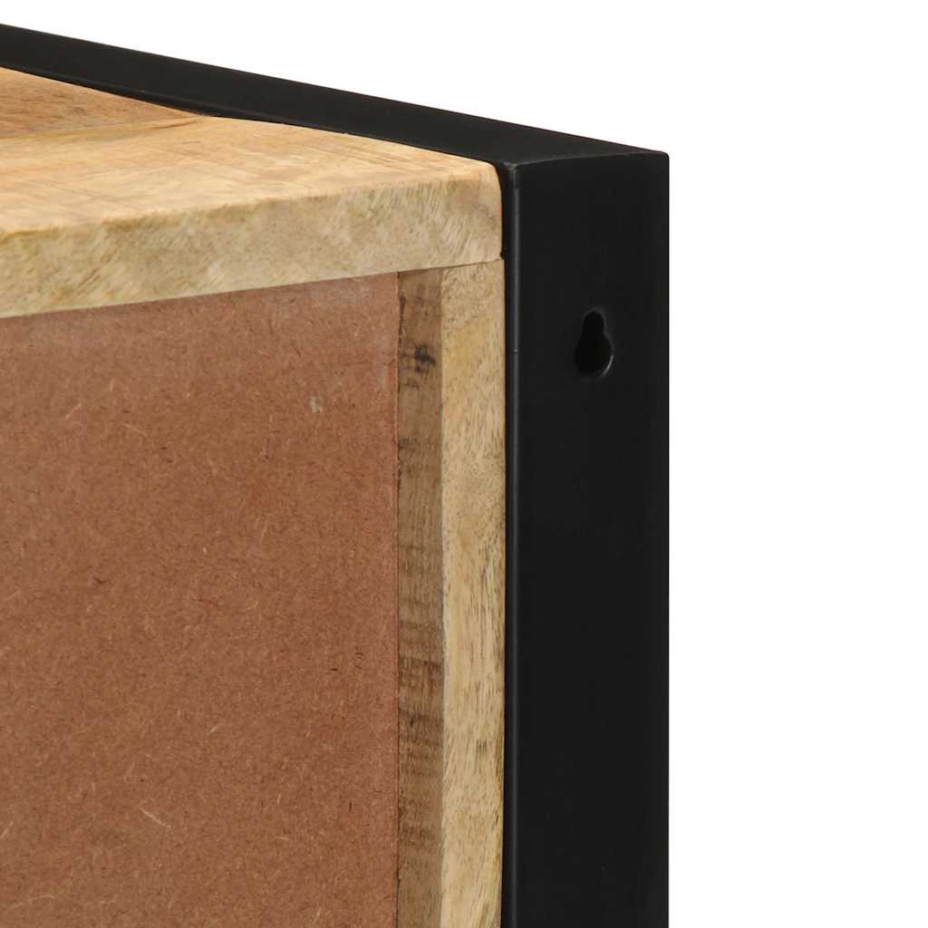 Nattbord 40x35x40 cm grovt heltre mangotre