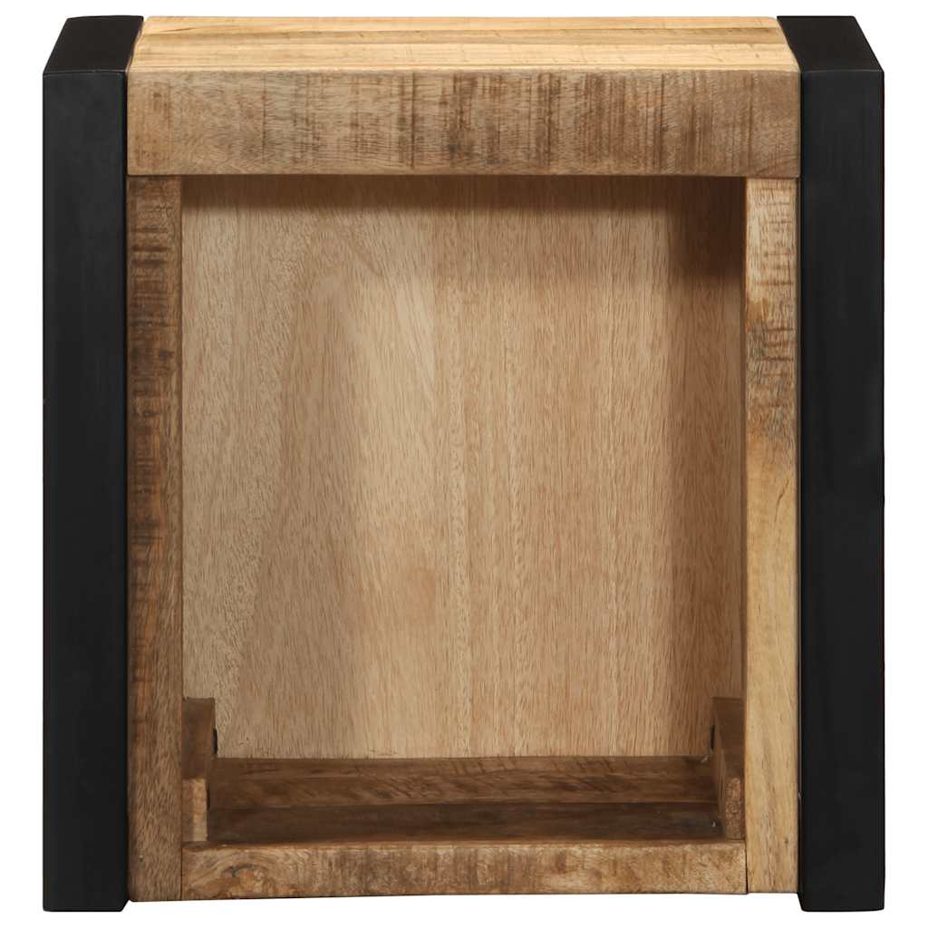 Nattskap 2 stk 40x35x40 cm grovt heltre mangotre