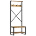 Klesstativ 80x40x190 cm heltre grovt mangotre