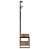 Klesstativ 80x40x190 cm heltre grovt mangotre