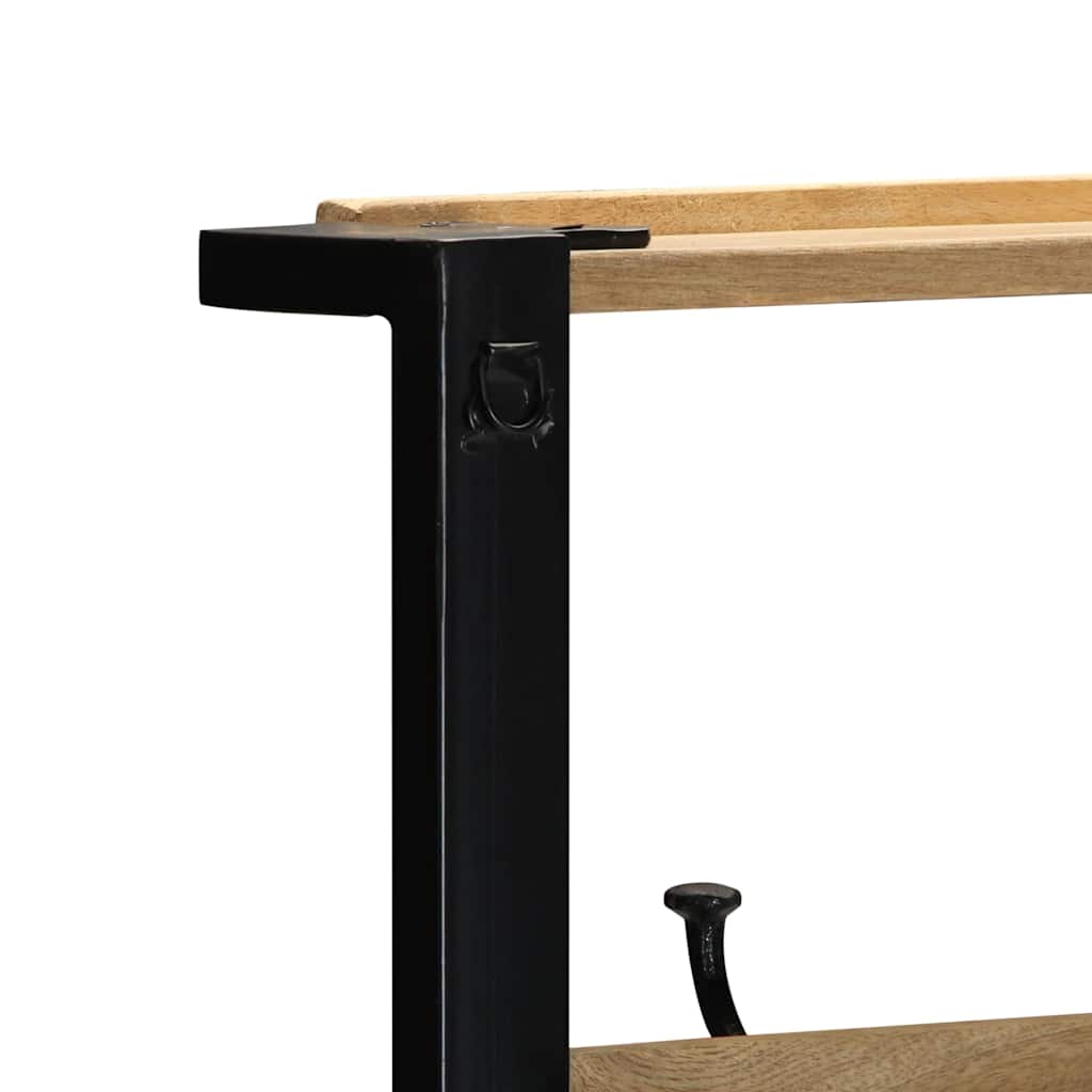 Klesstativ 80x40x190 cm heltre grovt mangotre