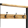 Klesstativ 80x40x190 cm heltre grovt mangotre