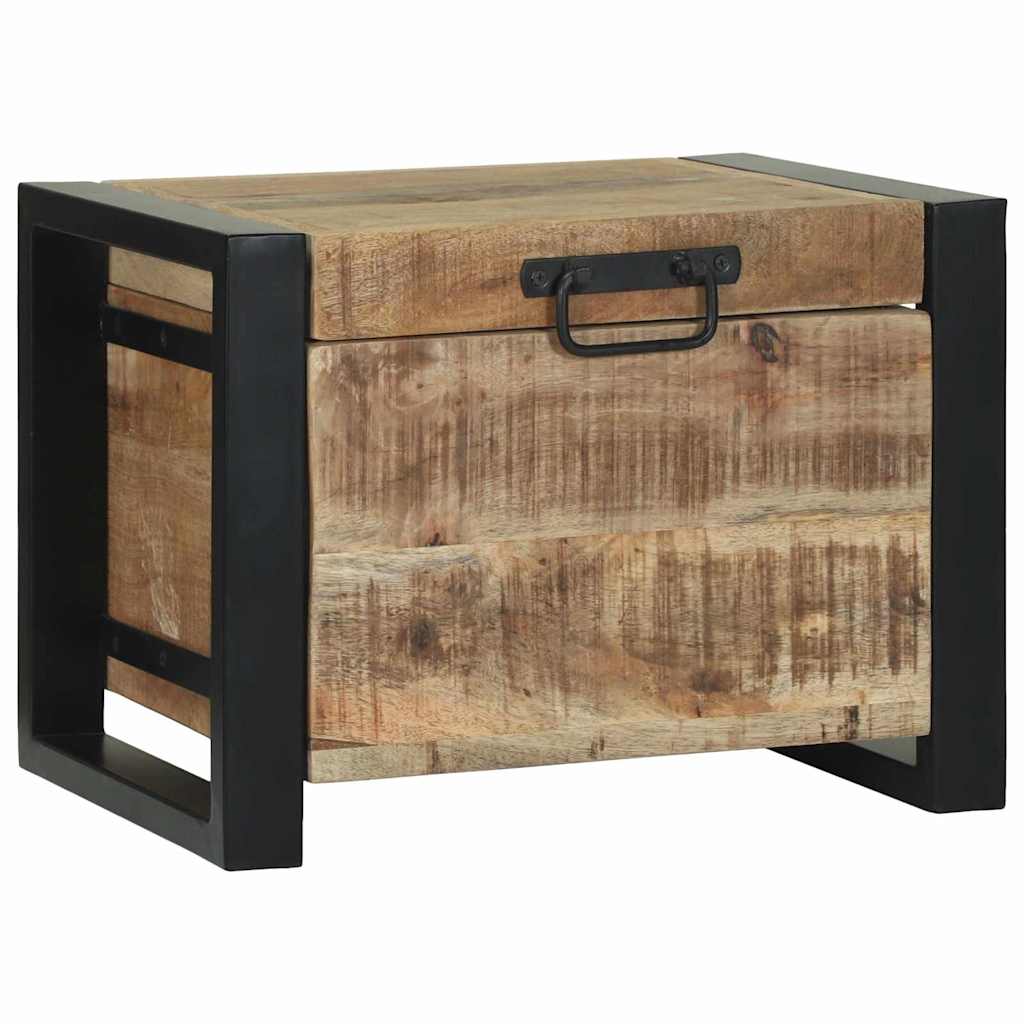 Oppbevaringskister Brun 40 x 30 x 30 cm Massivt mangotre