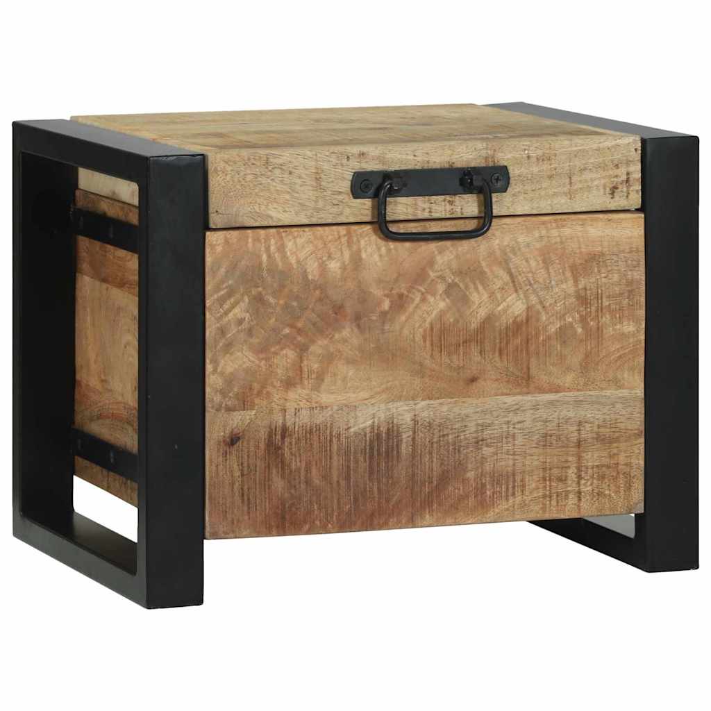 Oppbevaringskister Brun 40 x 30 x 30 cm Massivt mangotre