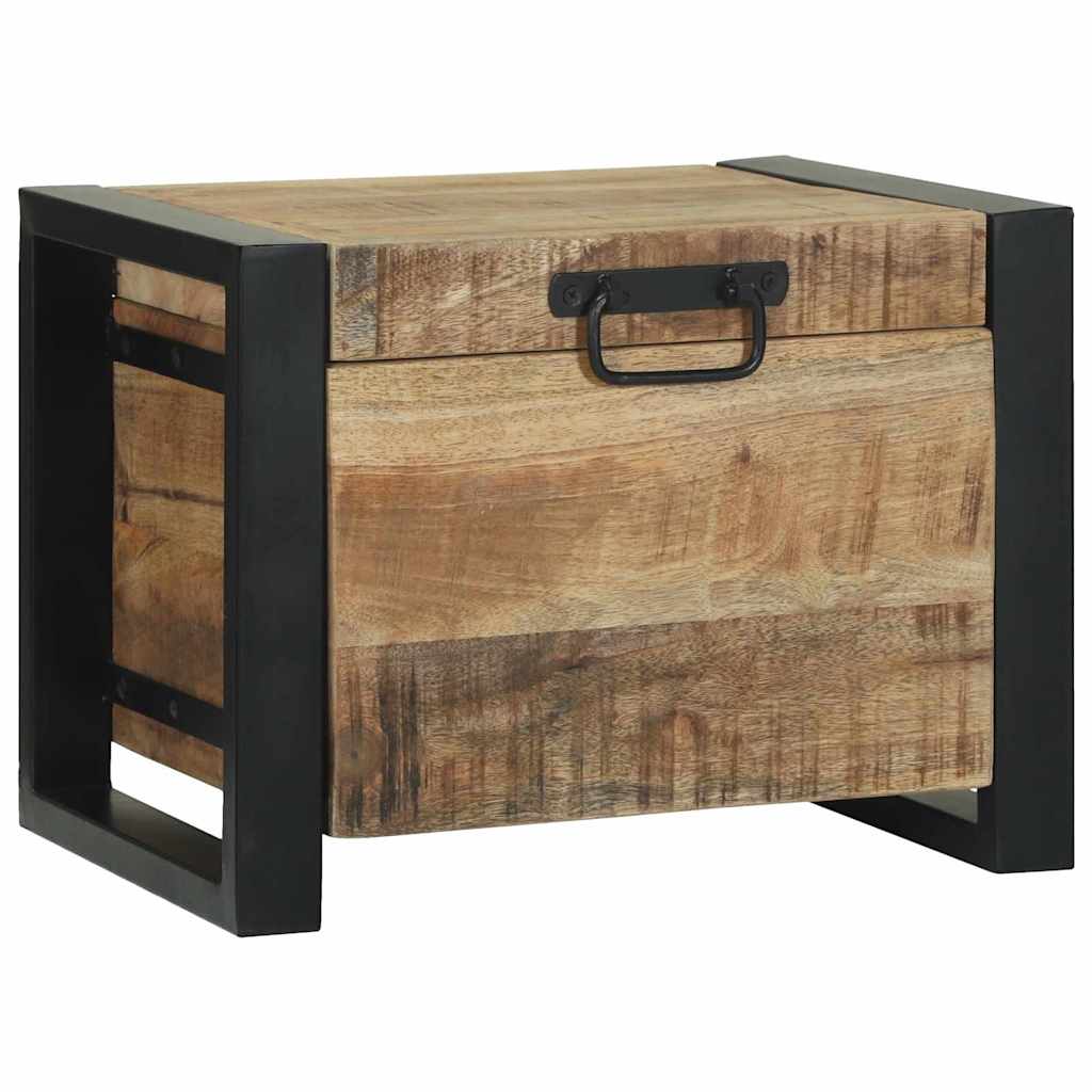 Oppbevaringskister Brun 40 x 30 x 30 cm Massivt mangotre