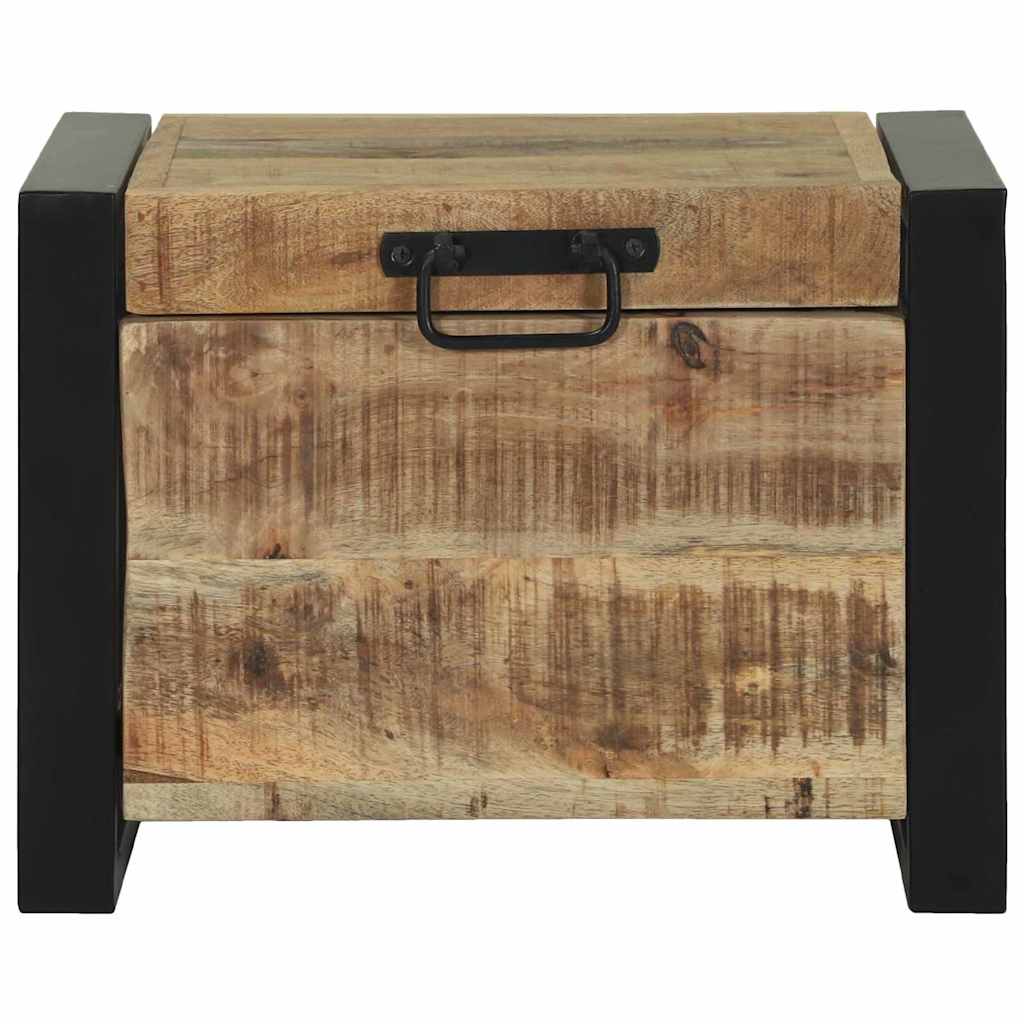 Oppbevaringskister Brun 40 x 30 x 30 cm Massivt mangotre