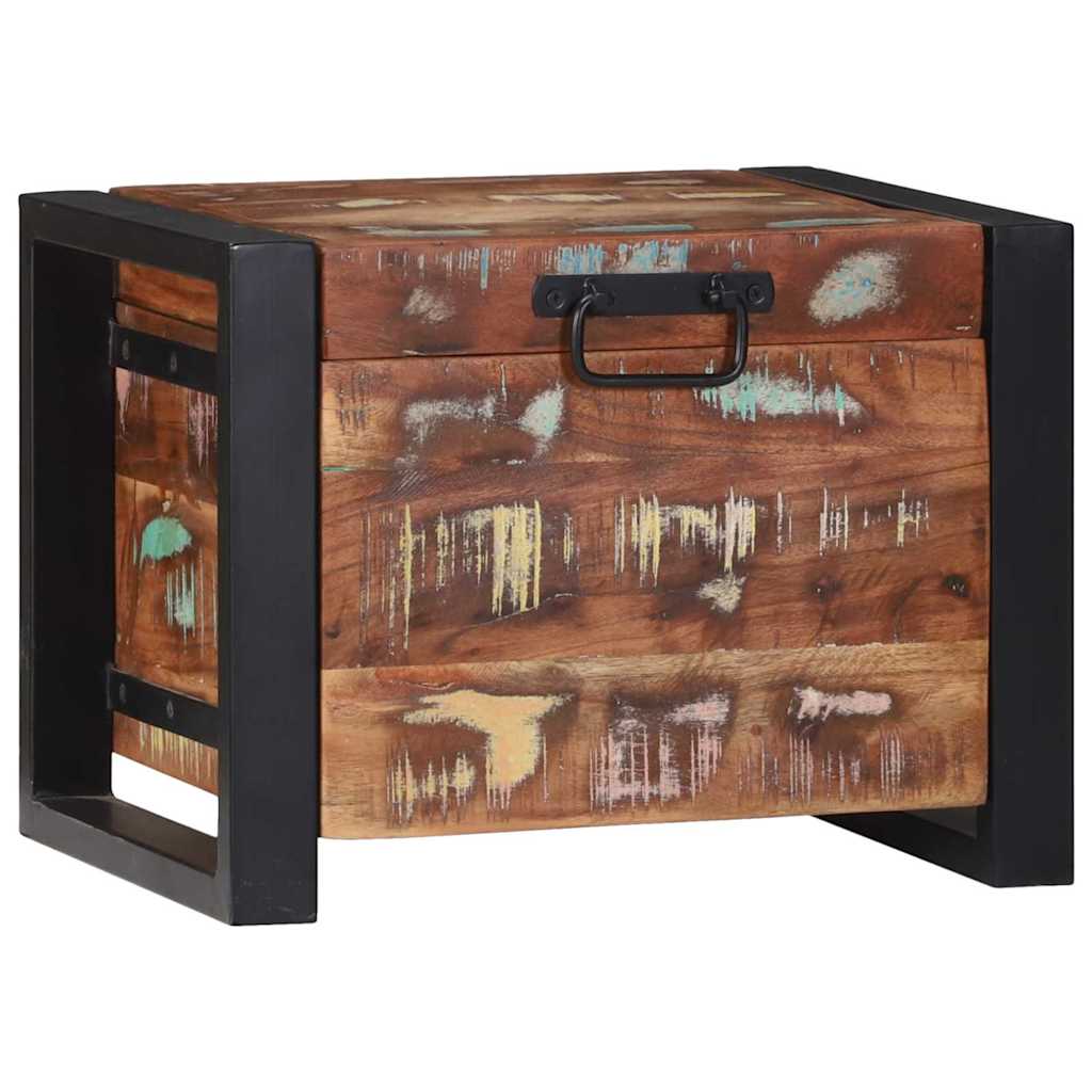 Oppbevaringskister 40 x 30 x 30 cm Massivt gjenvunnet tre