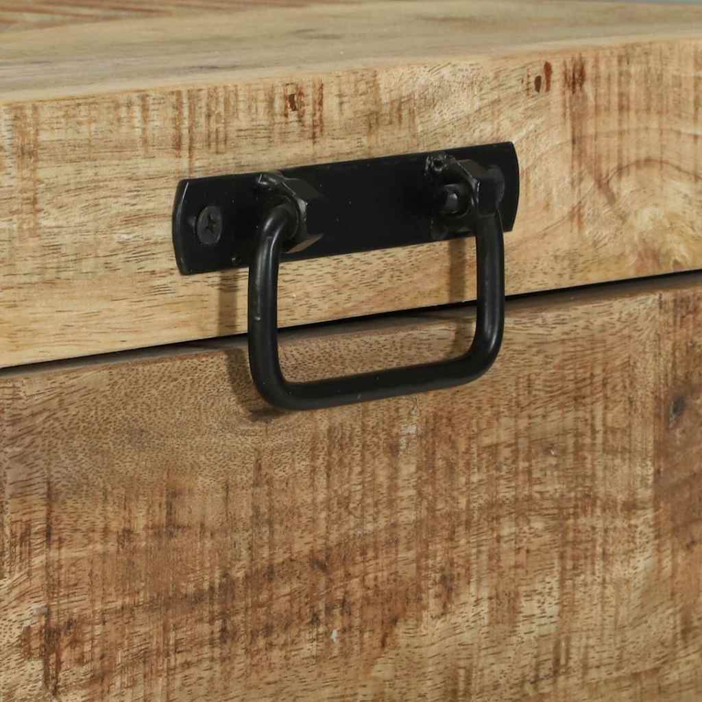 Oppbevaringskister Brun 60 x 30 x 30 cm Massivt mangotre