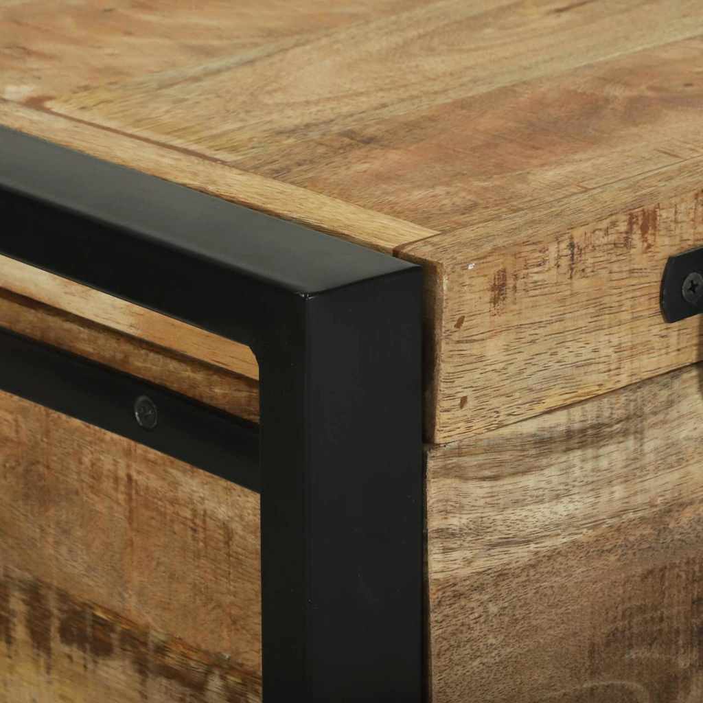 Oppbevaringskister Brun 80 x 30 x 30 cm Massivt mangotre