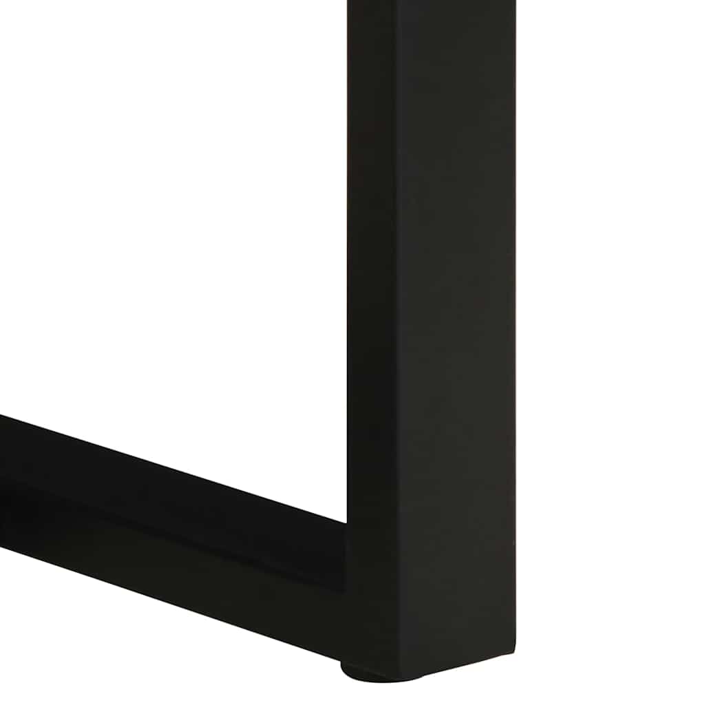 Benk flerfarget 60x35x45 cm gjenvunnet heltre